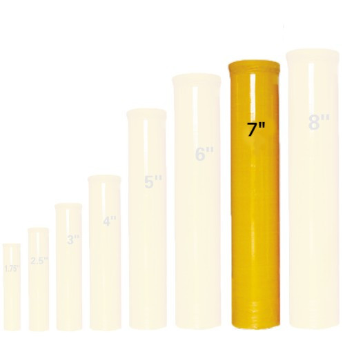 7 INCH FIBERGLASS MORTAR 1/1