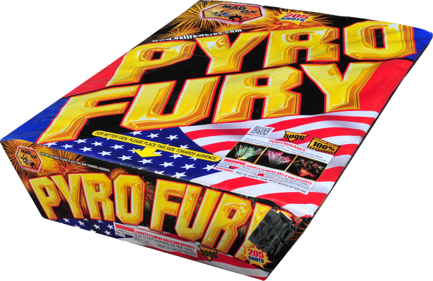 Pyro Fury 500g Fireworks Cake