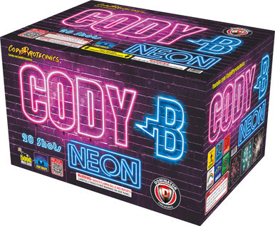 CodyB Neon 500g Fireworks Cake