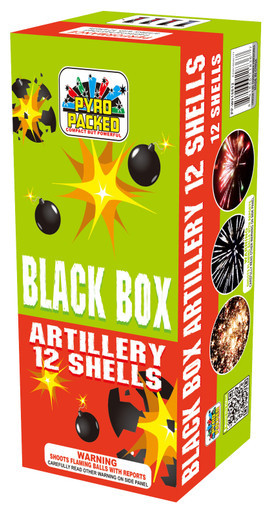 Black Box Artillery Shells 6 Shot Reloadable Artillery