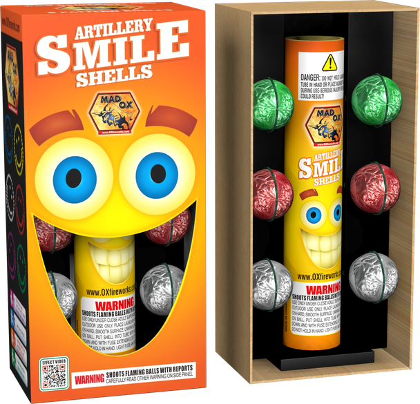 Artillery Smile Shells Reloadable Artillery