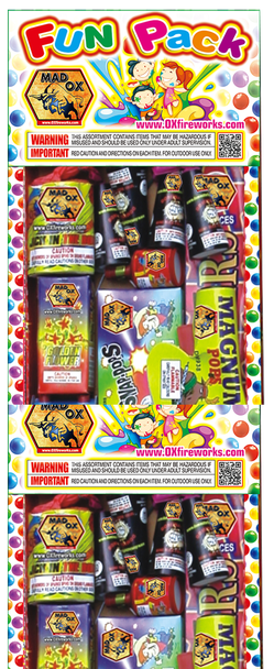 Mad Ox Fun Pack Fireworks Assortment