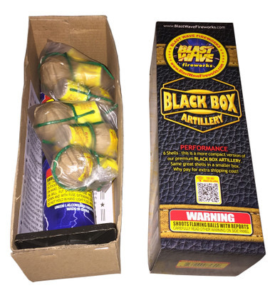 Black Box Artillery Shells 6 Shot Reloadable Artillery