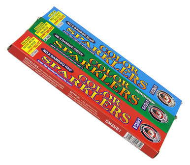 #8 Color Bamboo Sparklers