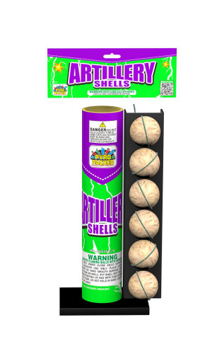 Poly Pack Artillery Shells 6 Shot Reloadable Artillery