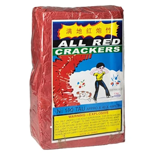 ALL RED FIRECRACKERS