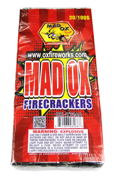 Mad Ox Firecrackers 100s Brick 20 String
