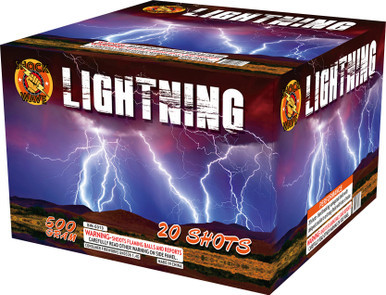 Lightning 500g Fireworks Cake