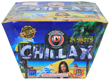 Chillax 500g Fireworks Cake