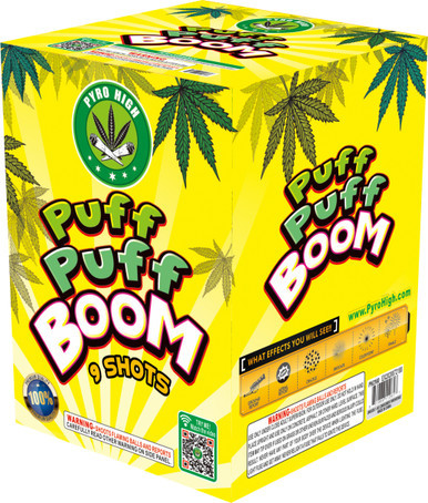 Puff Puff Boom 200g Fireworks Cake