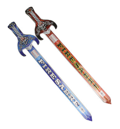 Fire Sabre Hand Held Sword Fountain 1 Piece