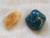 Citrine Polished and Apatite Tumbled