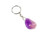 Polished Amethyst Keychain