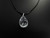 Crystal Quartz Drop Pendant Necklace