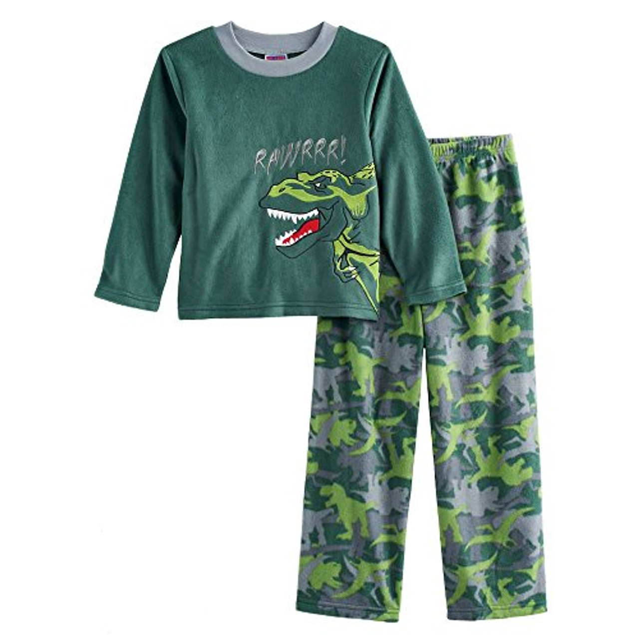 Green 2025 dinosaur pajamas