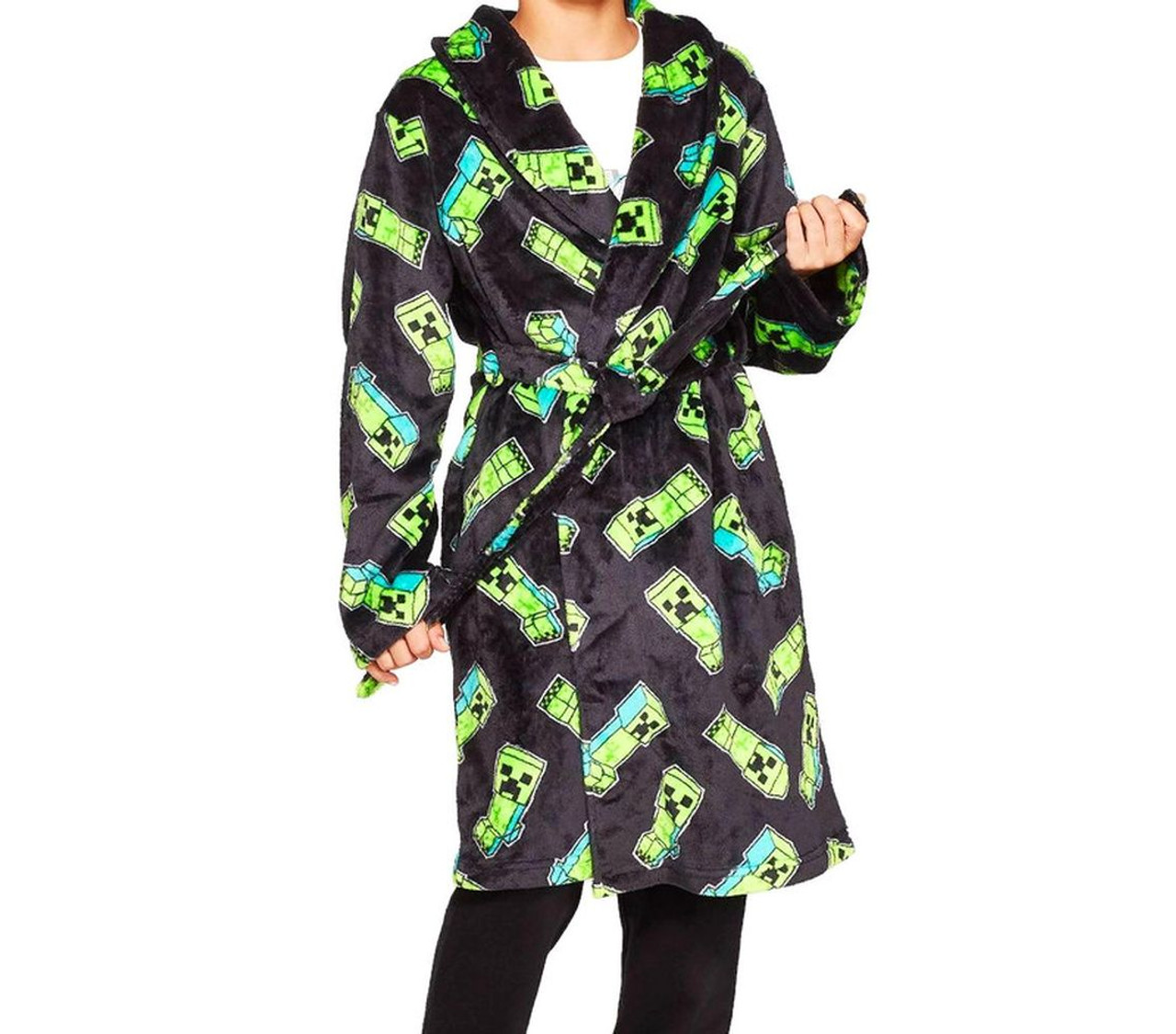 boys minecraft dressing gown