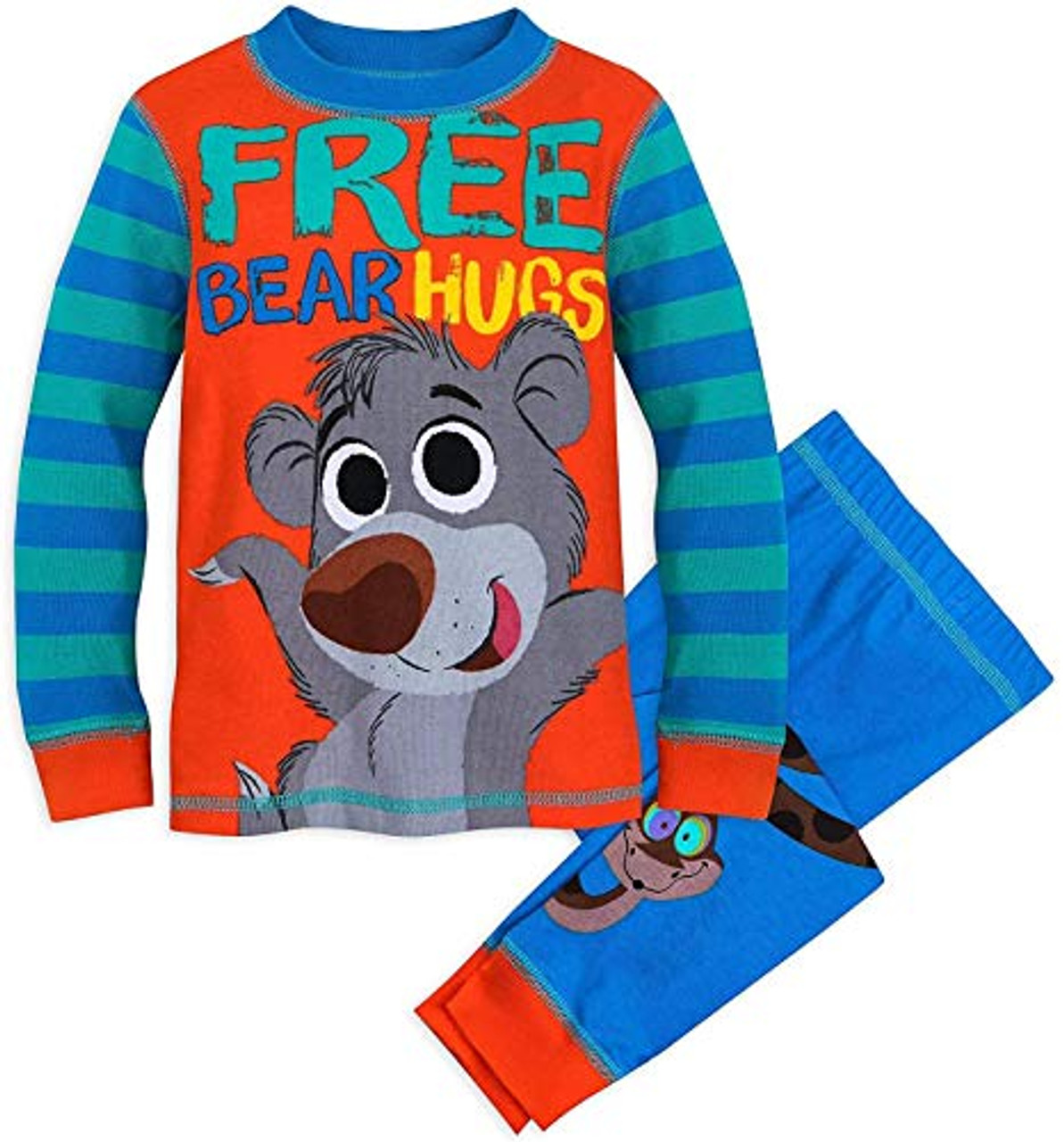 Disney Junior Tailspin Adventures Baloo Bear and Kaa Pajama Set