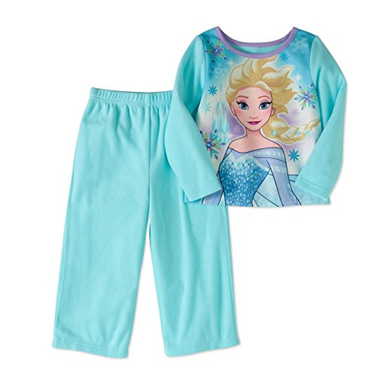scheuren Hover aanplakbiljet Disney Frozen Elsa Baby Toddler Girls Flannel Pajama Sleepwear Set, Size 4T  - Little Dreamers Pajamas