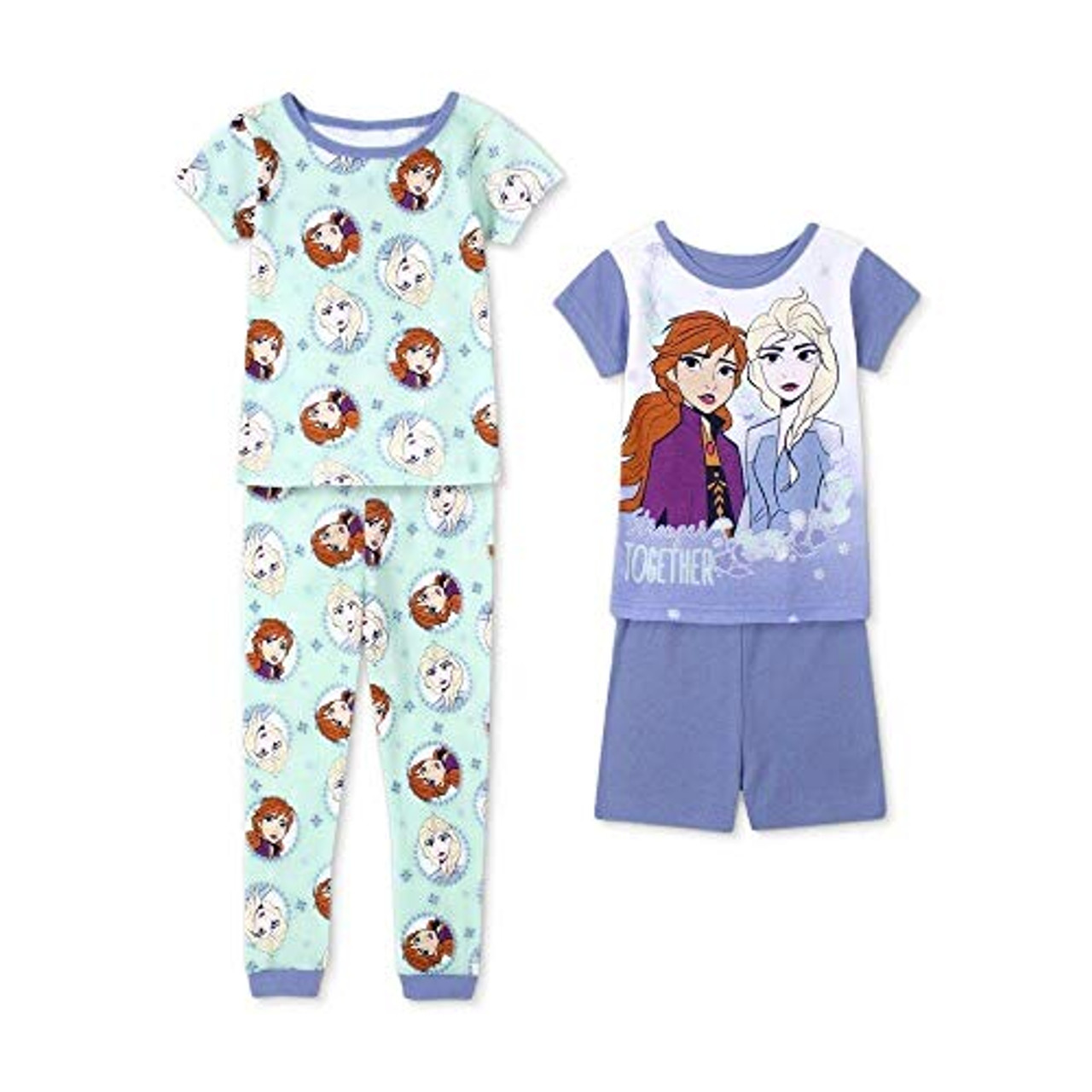 Frozen Toddler Girls Stronger Together Elsa and Anna 4 piece