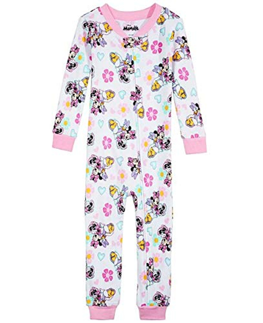 Minnie Mouse and Daisy Baby Girl s Cotton Footless Pajama Sleeper