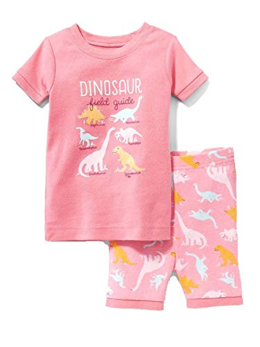 Dinosaur, Dino Cotton Pajama Shorts Set 