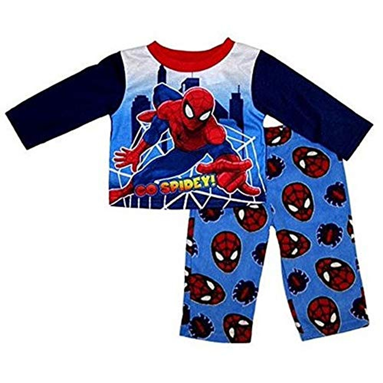 Spider Man Super Hero Go Spidey 2 Piece Pajama Pants Set Size 3T