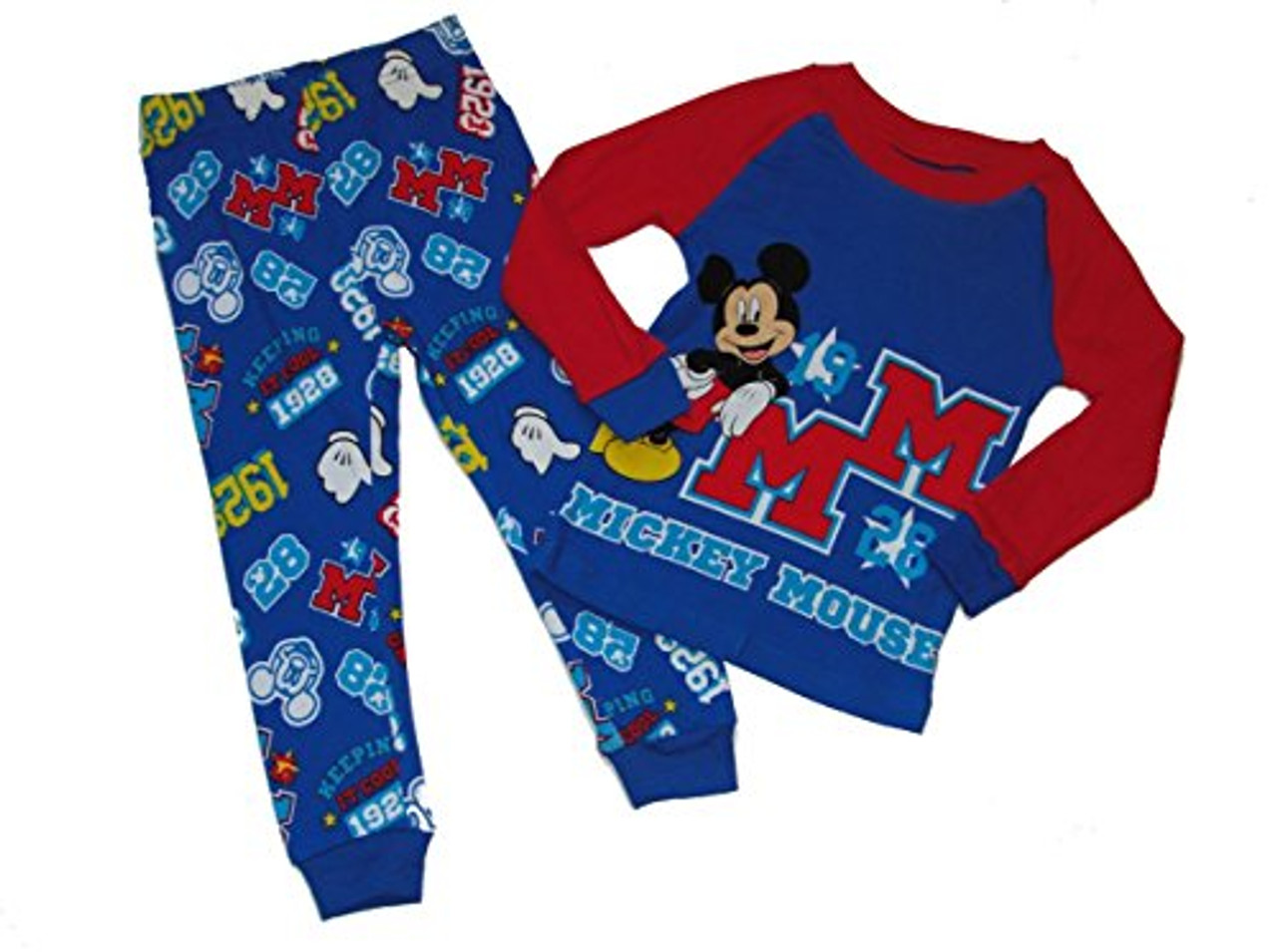 Mickey Mouse PJ Pals Disney Store Pajama Pants Set Size 2