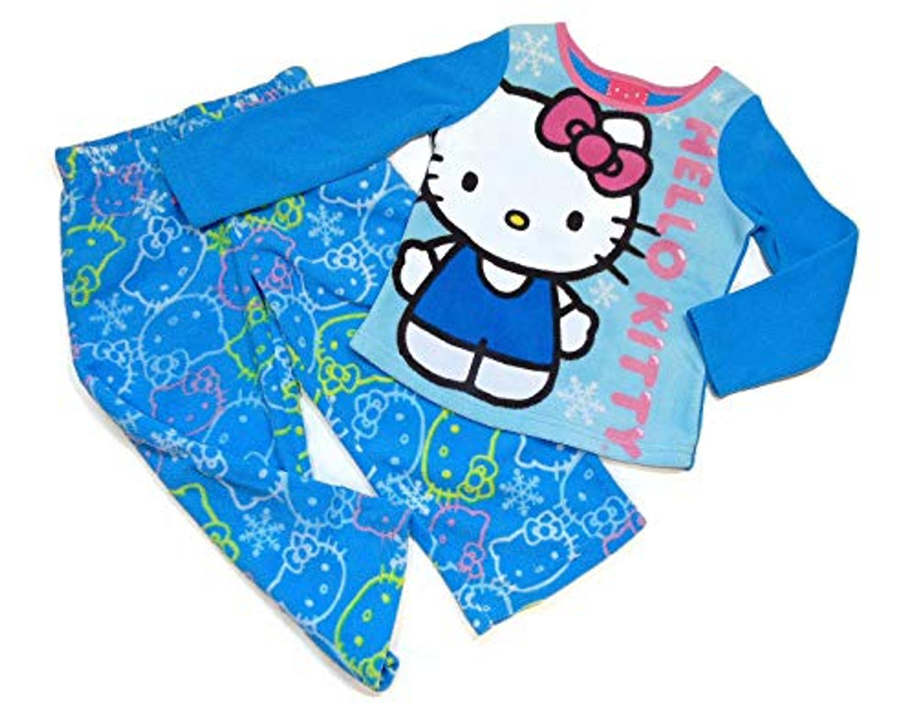 Hello Kitty Toddler Girl s Fleece Pajama Pants Set Size 4