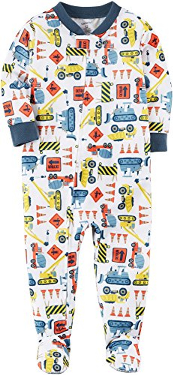 Carters 2025 construction pajamas