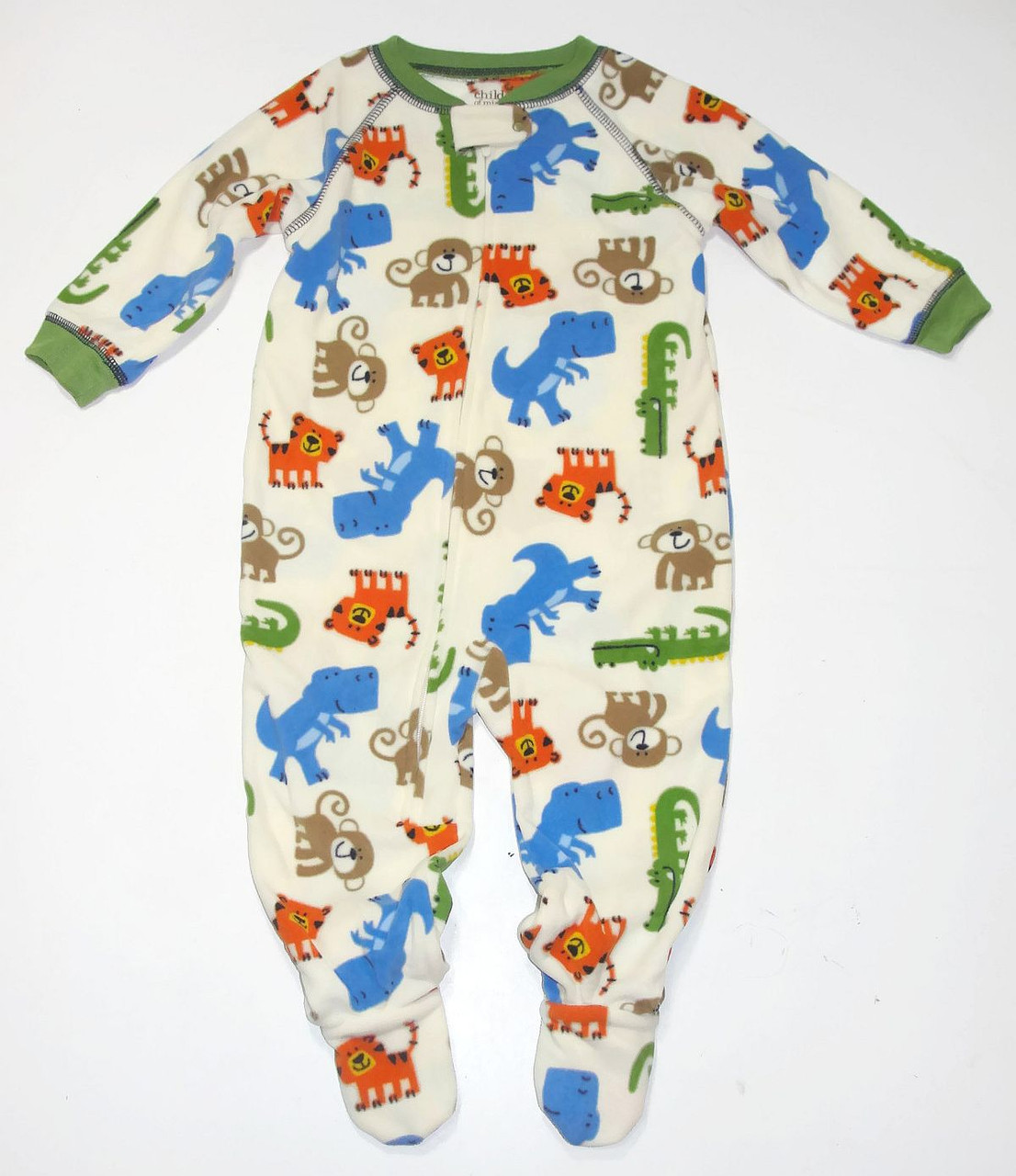 Carter s Child Of Mine Animal Fleece Footed Blanket Pajama Sleeper