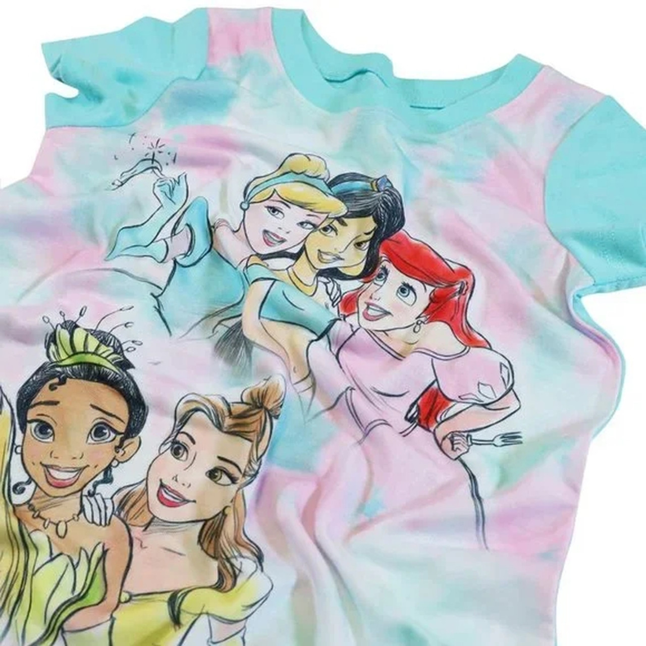 Disney Princess Graphic and Print Girls 3 Pack of Polyester