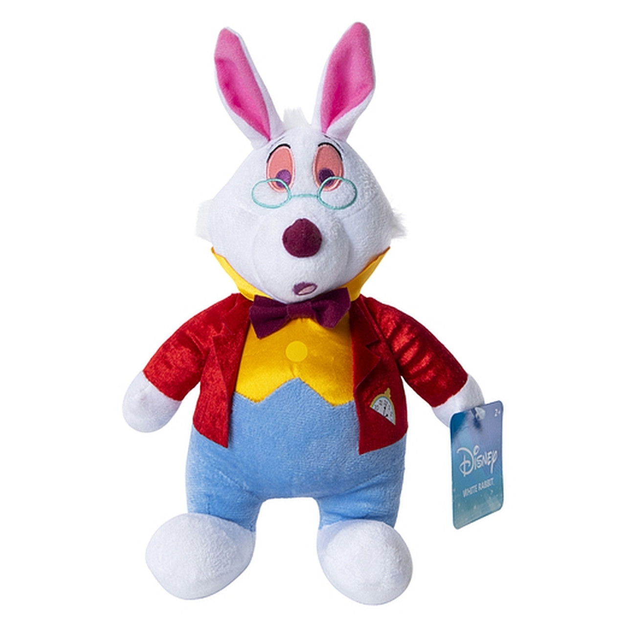 The Disney Store Exclusive Plush White Rabbit Stuffed Animal Alice In  Wonderland