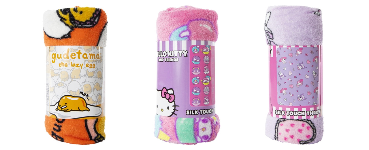 Sanrio Children's Hello Kitty Silk Touch Blanket Throw, 40 X 50