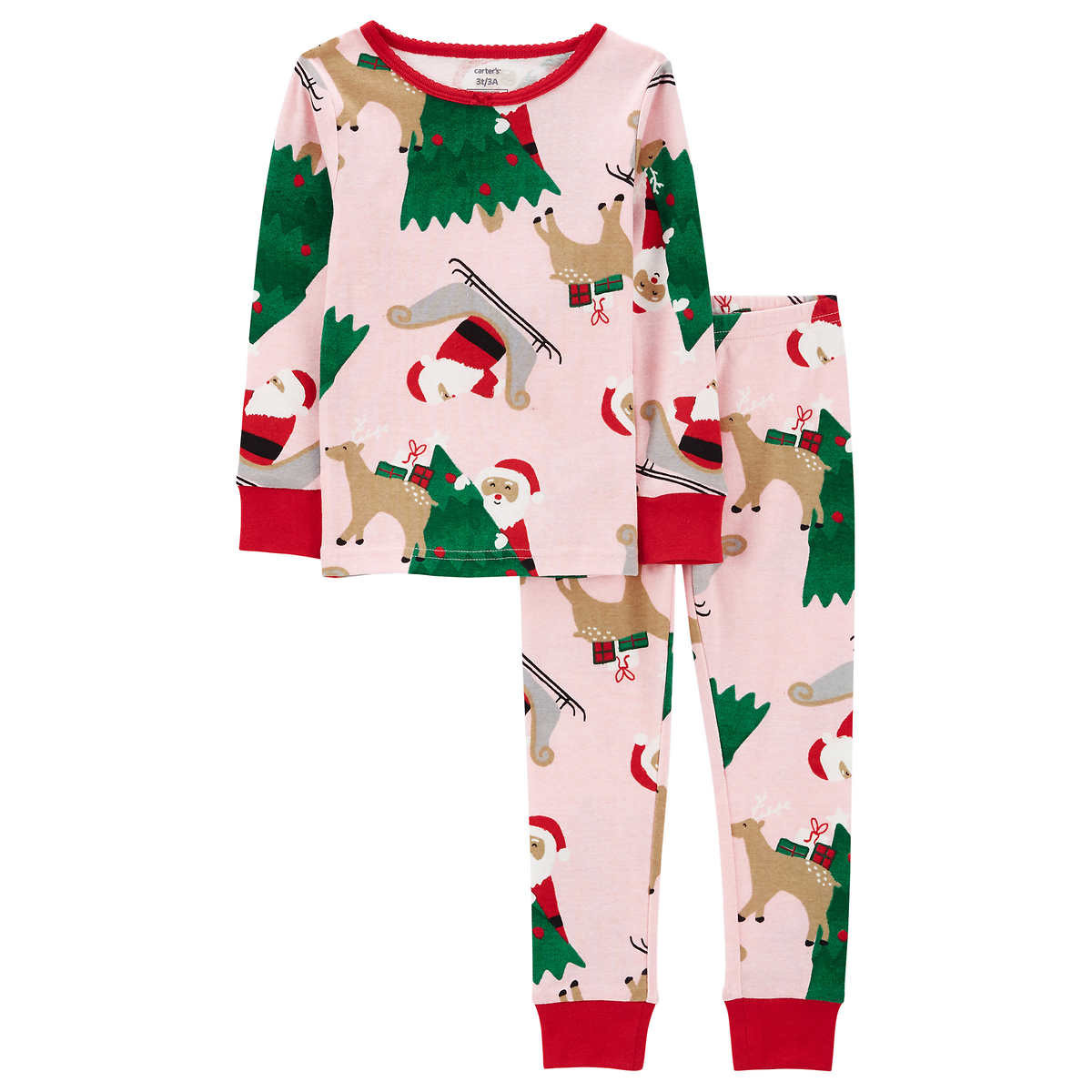 Carter's Toddler Girl's 4-PC Christmas Desserts, Santa and