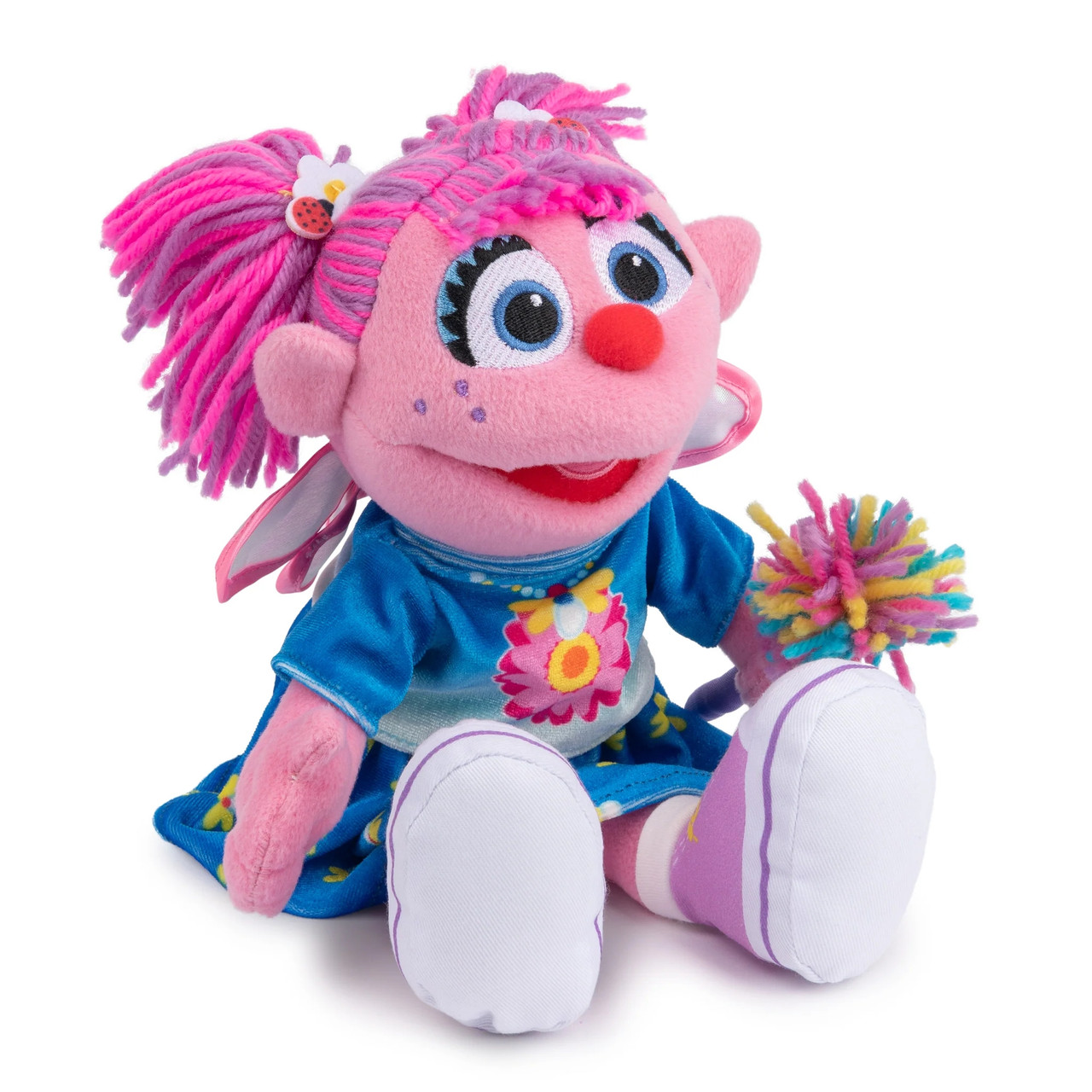Gund Sesame Street Abby Cadabby with Wand, Plush Toy, 11