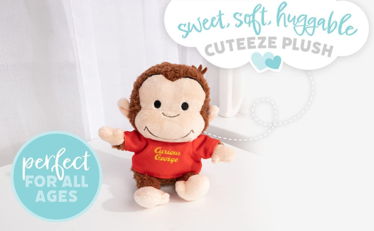 Curious George Mini Plush Cuteez by Kids Preferred, 7