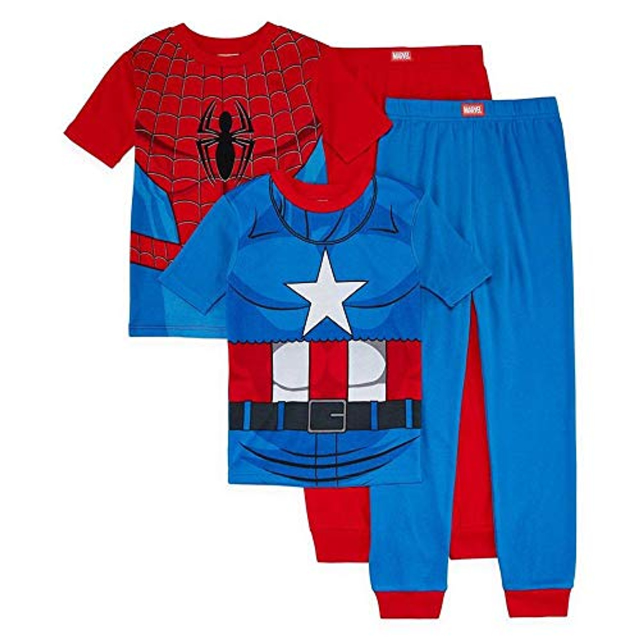 Captain america 2025 pajamas 5t