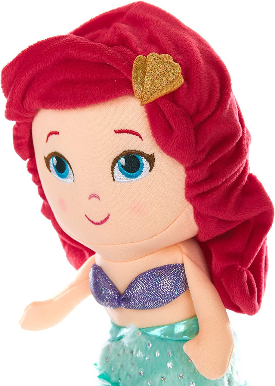 Disney Princess Ariel 12” Plush Doll with Sounds, Kids Preferred