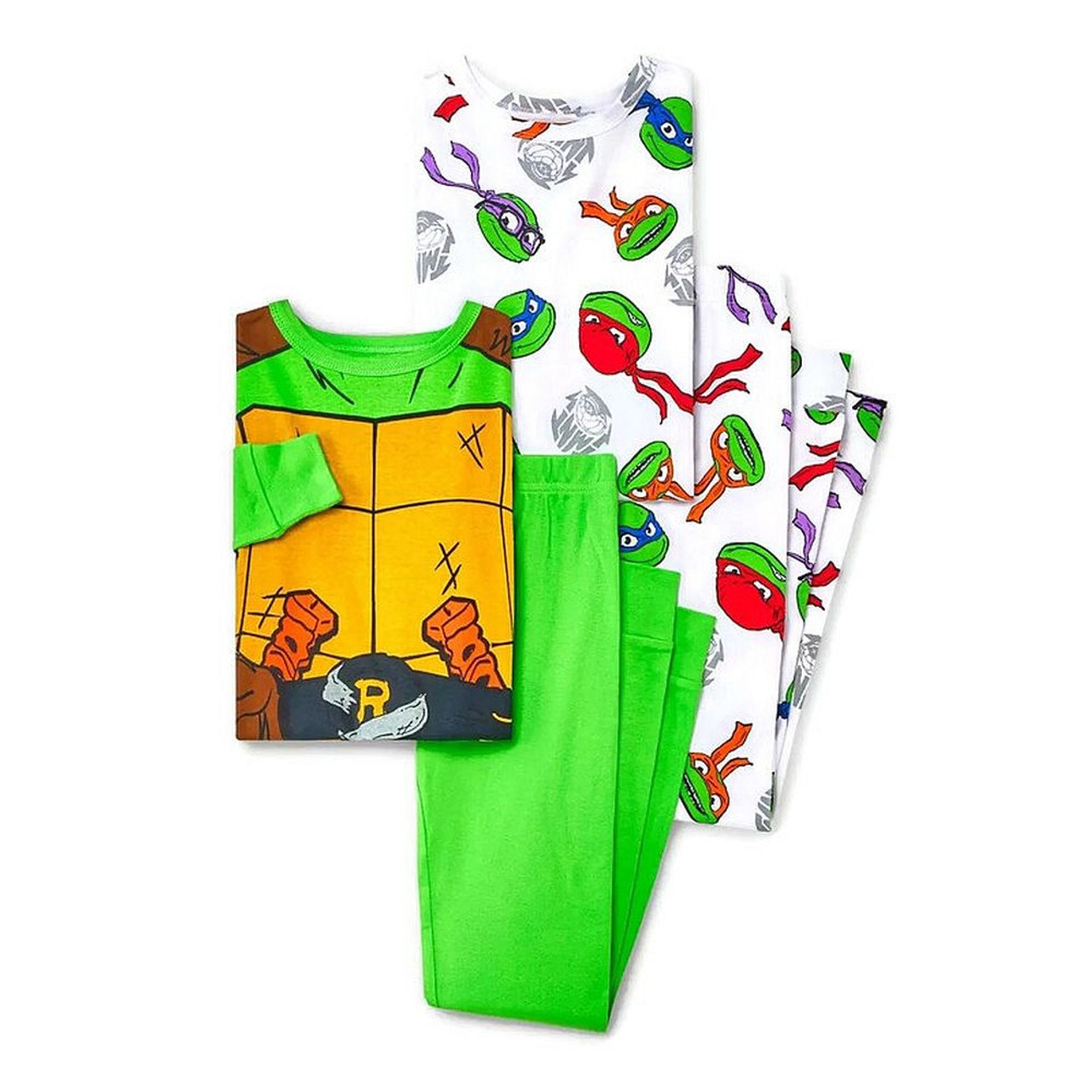 Nickelodeon Teenage Mutant Ninja Turtle 3 PC Bath Robe Pajama Set