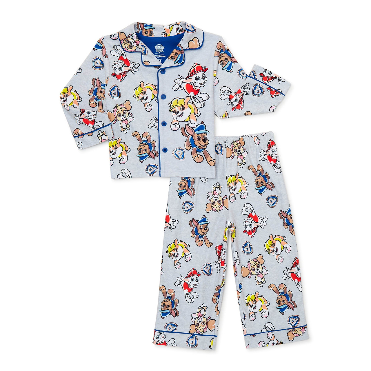 Paw patrol 2025 flannel pajamas