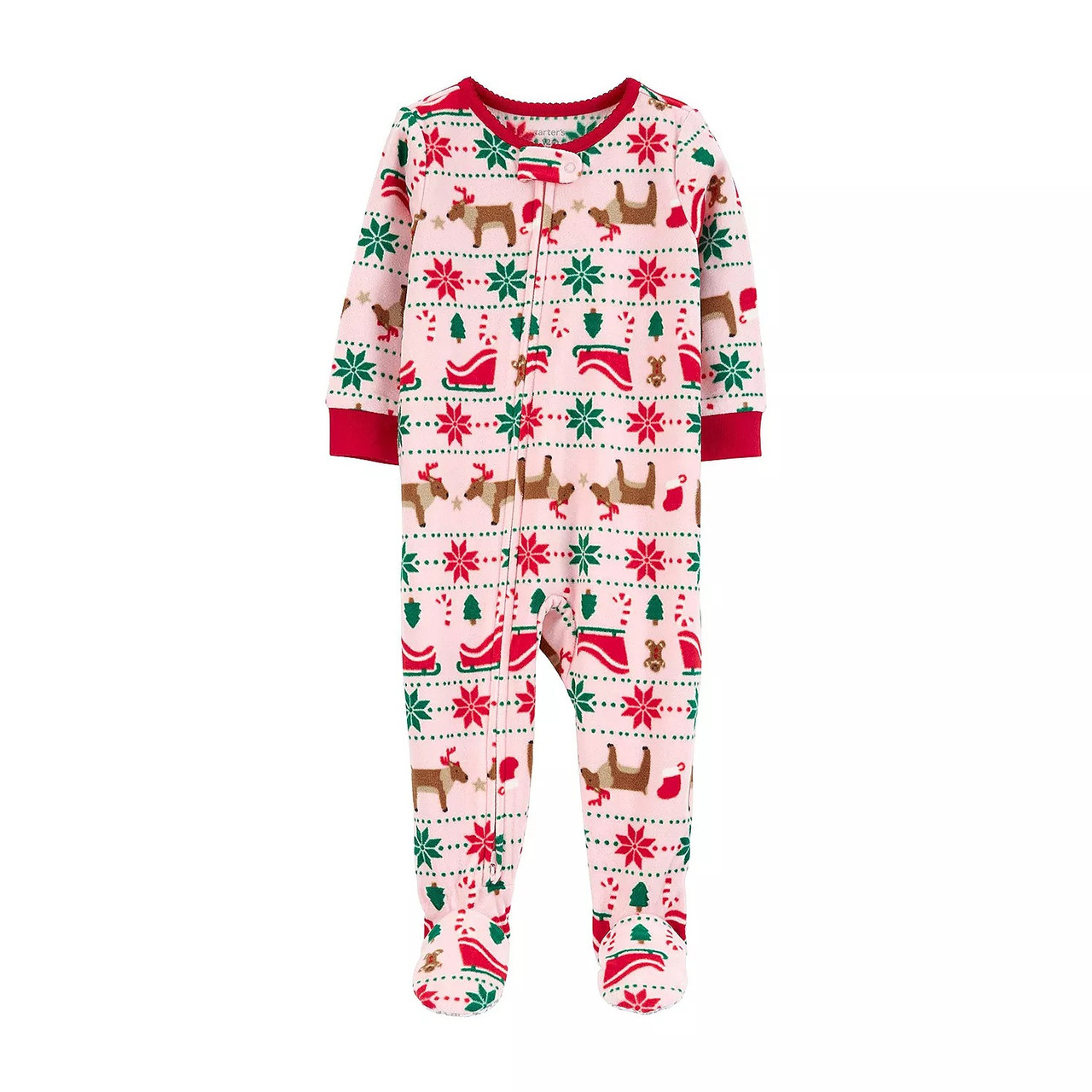 Christmas hot sale pajamas carters