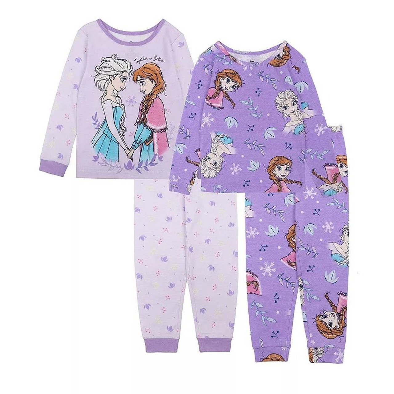 Disney Frozen Anna and Elsa Together is Better Toddler Girl s 4