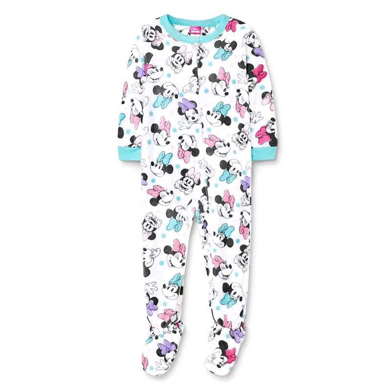 Disney Minnie Mouse Character Print Fleece Toddler Girl s Pajama