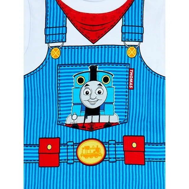 Thomas The Train Toddler Boy's 4-Piece Pajama Shorts, Pants Set