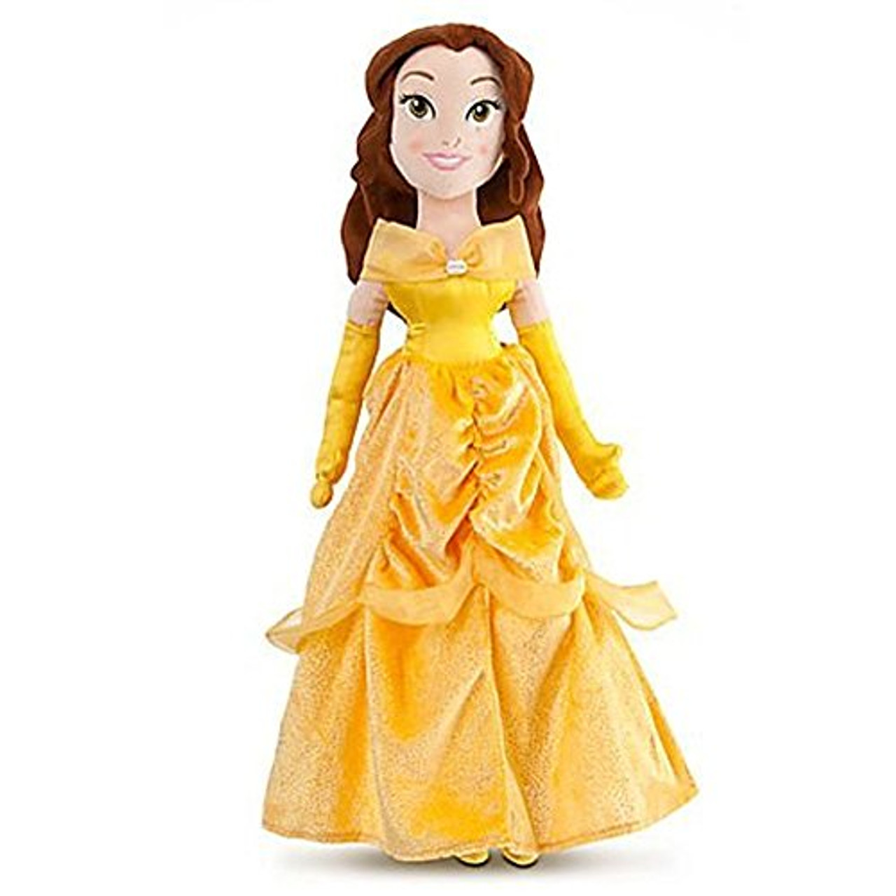 Disney Plush Beauty and the Beast Belle Toy Doll, 16 inches