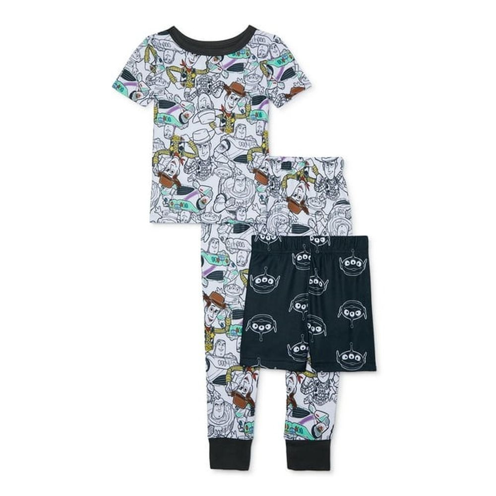 Toy Story Toddler Boy's Woody, Buzz Lightyear 3-Piece Pajama Set