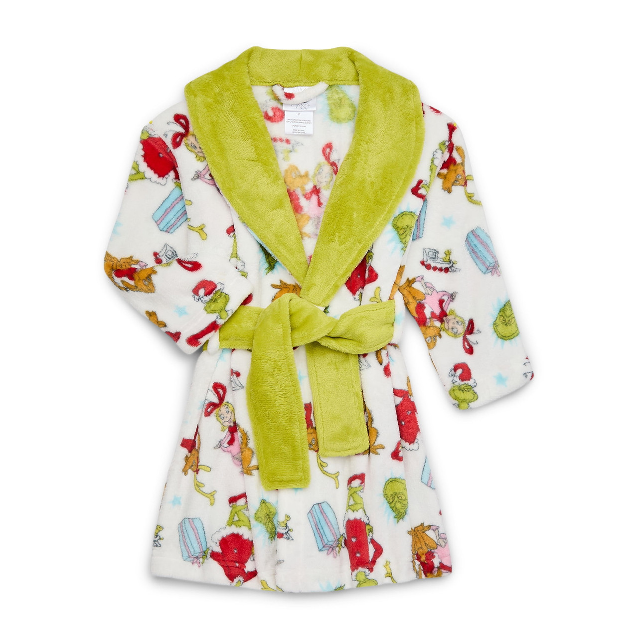 The Grinch, Max, Cindy Lou Who Character Print Soft Fleece Toddler