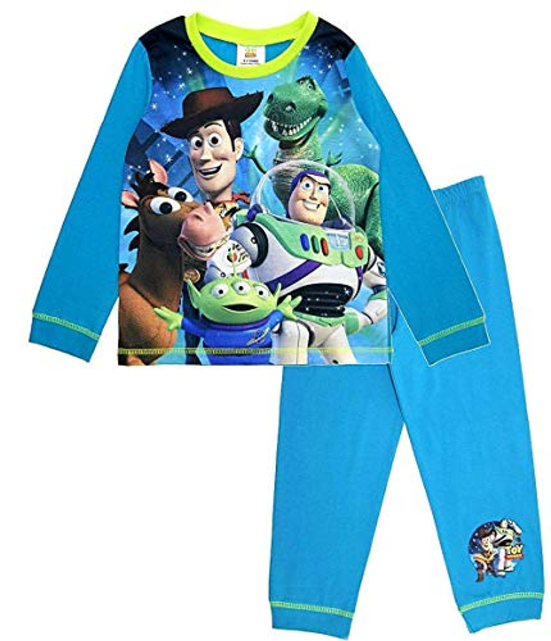 Toy Story Woody Buzz LGM Bullseye and Rex Pajama Pants Set