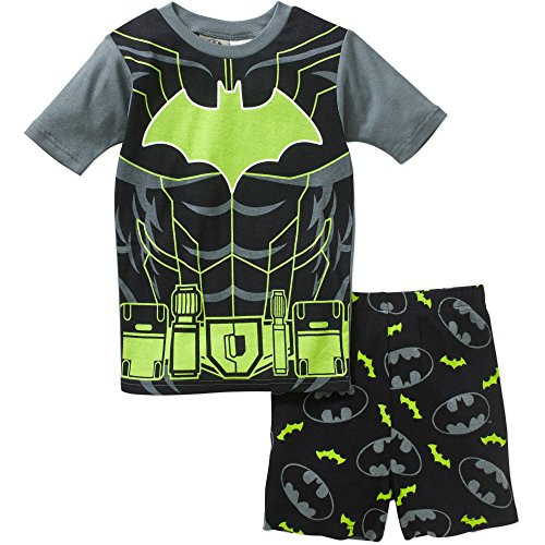 Batman Boy's Glow in the Dark Boys Shorts Pajama Set | Little Dreamers Pajamas