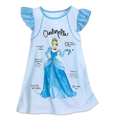 Disney Cinderella Nightshirt for Girls Blue | Little Dreamers Pajamas